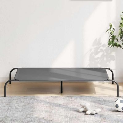 vidaXL lit surélevé pour chien Tissu