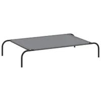 vidaXL lit surélevé pour chien Tissu