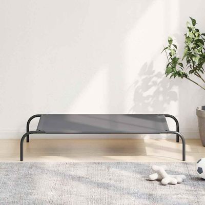 vidaXL lit surélevé pour chien Tissu