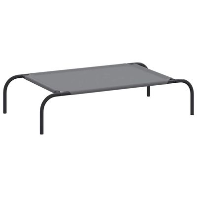 vidaXL lit surélevé pour chien Tissu