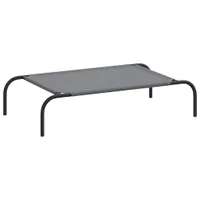 vidaXL lit surélevé pour chien Tissu