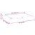 vidaXL lit surélevé pour chien Tissu vidaXL lit surélevé pour chien Tissu