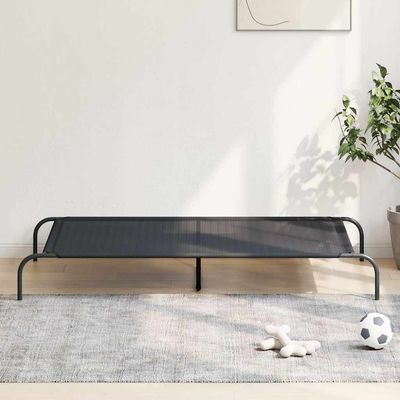 vidaXL lit surélevé pour chien Tissu