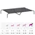 vidaXL lit surélevé pour chien Tissu vidaXL lit surélevé pour chien Tissu