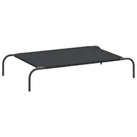 vidaXL lit surélevé pour chien Tissu
