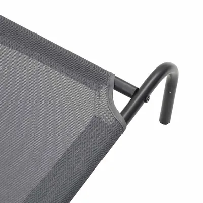 vidaXL lit surélevé pour chien Tissu vidaXL lit surélevé pour chien Tissu