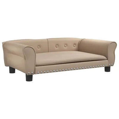 vidaXL lit pour chien Cuir artificiel