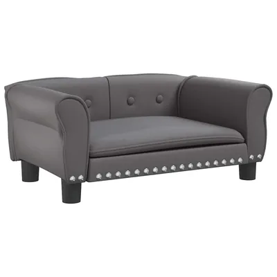 vidaXL lit pour chien Cuir artificiel