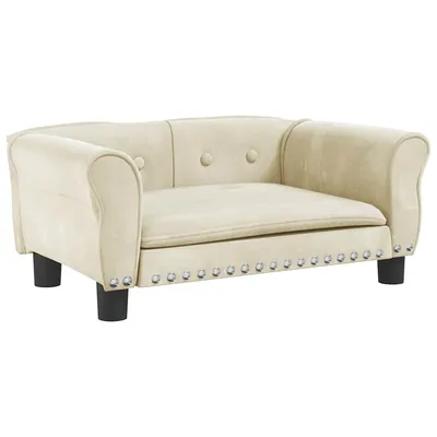 vidaXL lit pour chien Cuir artificiel