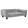 Gris clair, 95 x 55 x 30 cm, Velours