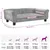 vidaXL lit pour chien Velours