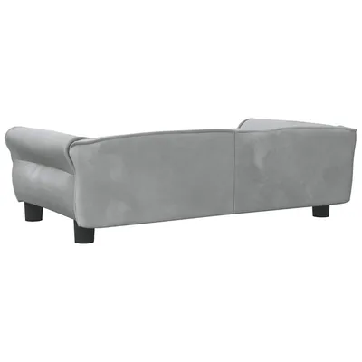 vidaXL lit pour chien Velours