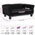 vidaXL lit pour chien Cuir artificiel