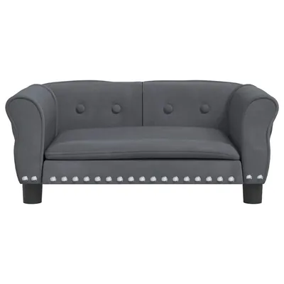 vidaXL lit pour chien Velours