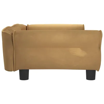 vidaXL lit pour chien Velours
