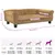 vidaXL lit pour chien Velours