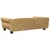 vidaXL lit pour chien Velours