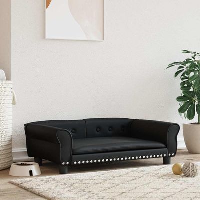 vidaXL lit pour chien Faux cuir