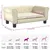 vidaXL lit pour chien Cuir artificiel