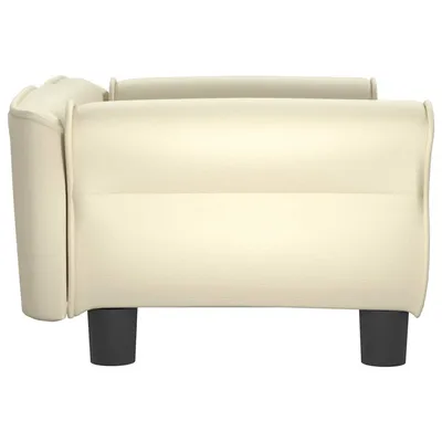 vidaXL lit pour chien Cuir artificiel