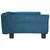 vidaXL lit pour chien Velours