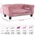 vidaXL lit pour chien Velours