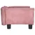 vidaXL lit pour chien Velours