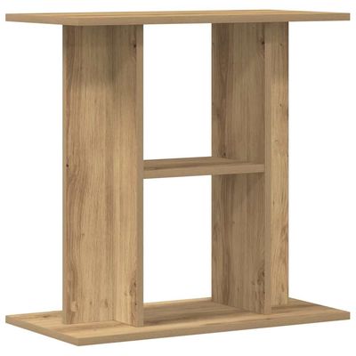 vidaXL support pour aquarium Bois d'ingénierie