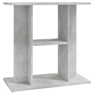 vidaXL support pour aquarium Bois d'ingénierie
