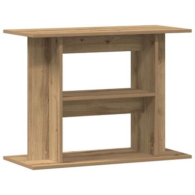 vidaXL support pour aquarium Bois d'ingénierie