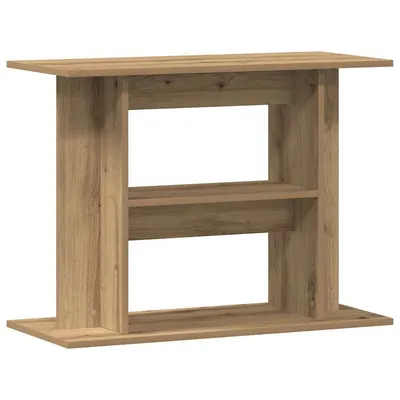 vidaXL support pour aquarium Bois d'ingénierie