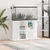 vidaXL support pour aquarium Bois d'ingénierie