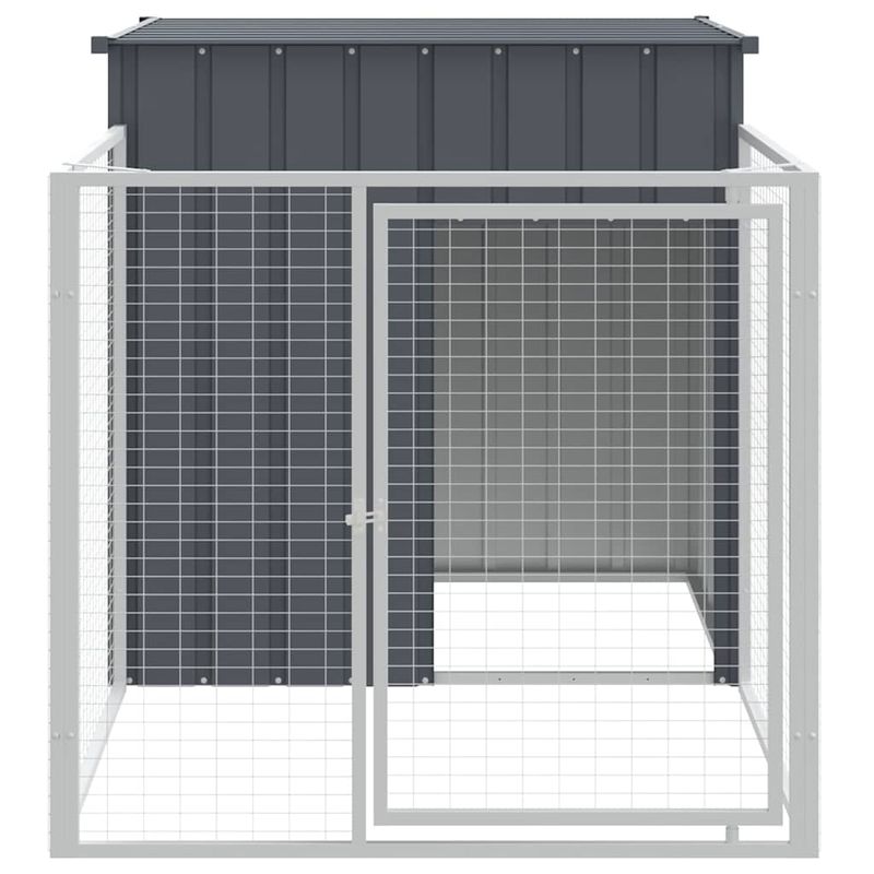 vidaXL niche pour chien Acier