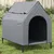 vidaXL niche pour chien Tissu