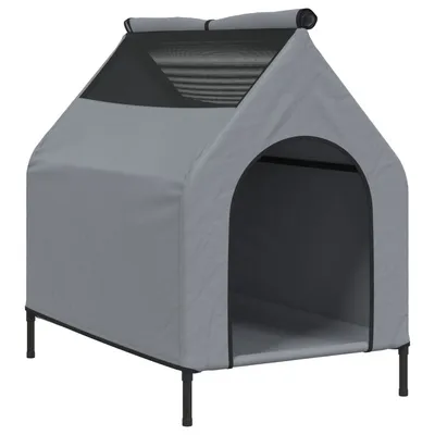 vidaXL niche pour chien Tissu