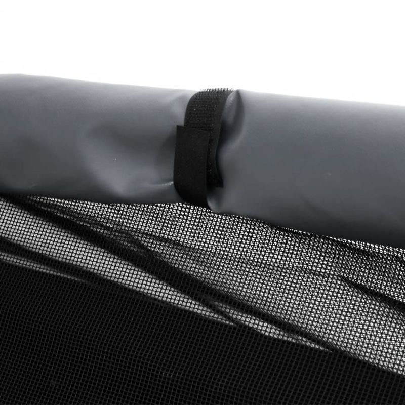 vidaXL niche pour chien Tissu