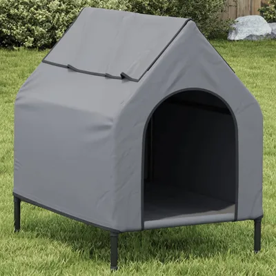 vidaXL niche pour chien Tissu