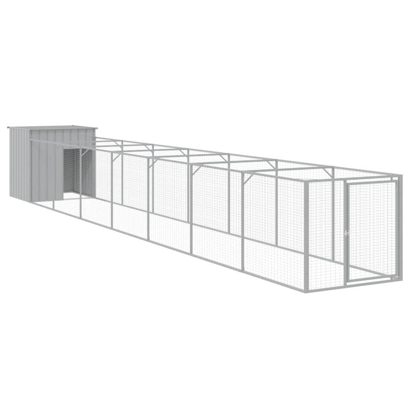 vidaXL niche pour chien Acier