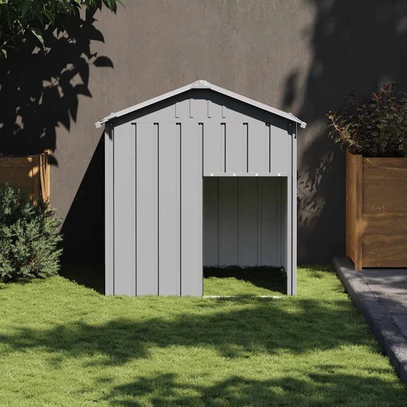 vidaXL niche pour chien Acier