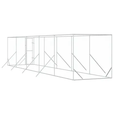 vidaXL chenil extérieur pour chiens Acier vidaXL chenil extérieur pour chiens Acier