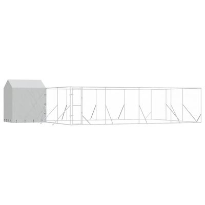 vidaXL chenil extérieur pour chiens Acier