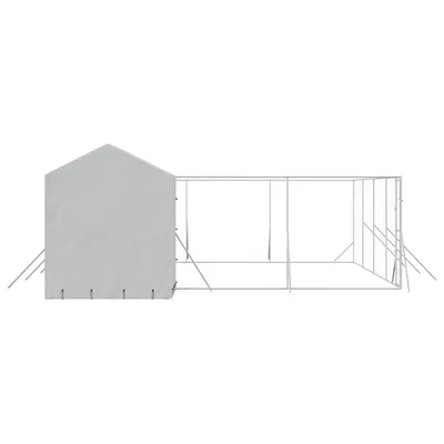 vidaXL chenil extérieur pour chiens Acier