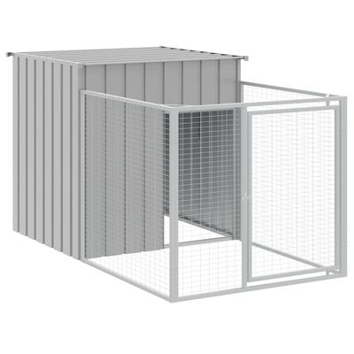 vidaXL niche pour chien Acier