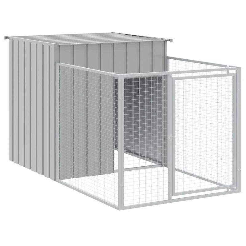 vidaXL niche pour chien Acier