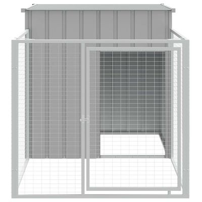 vidaXL niche pour chien Acier
