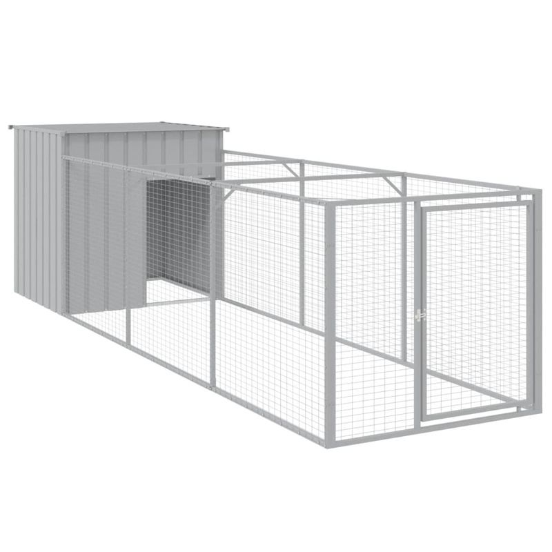 vidaXL niche pour chien Acier