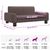 vidaXL lit pour chien Cuir artificiel