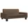 Marron, 70 x 45 x 30 cm, Tissu