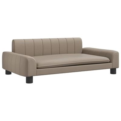 vidaXL lit pour chien Tissu