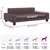 vidaXL lit pour chien Cuir artificiel